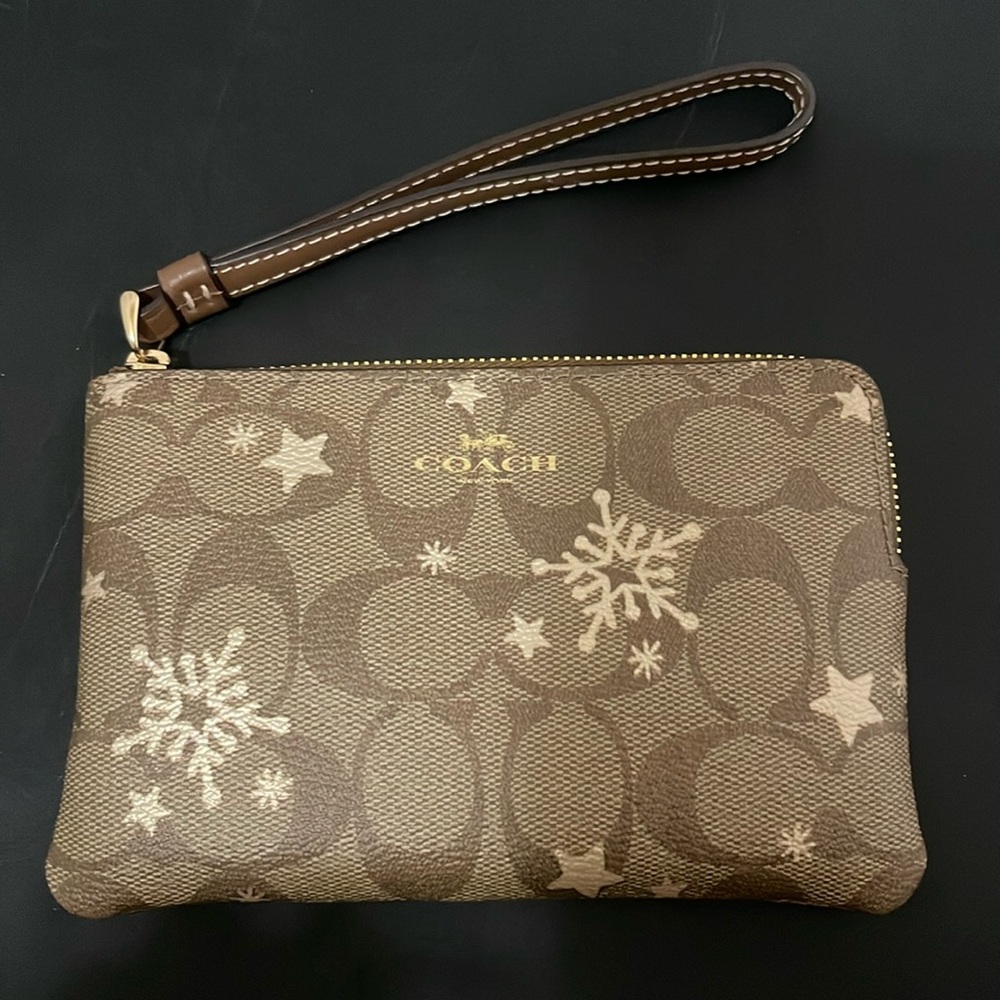 Coach Holiday Wristlet